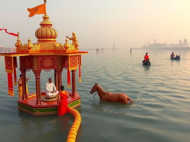 Sacred Ganges Celebration Game Screenshot